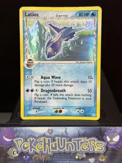 Pokemon Card Latios 22/110 EX Holon Phantoms Reverse Holo Rare Played - Image 1