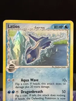 Pokemon Card Latios 22/110 EX Holon Phantoms Reverse Holo Rare Played - Image 2