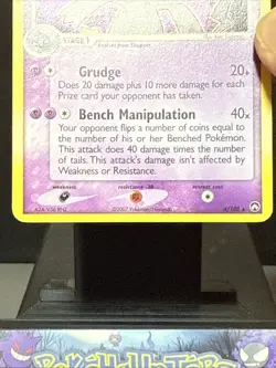 Pokemon Card Banette 4/108 EX Power Keepers Rare Holo Played - Image 3
