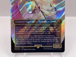 MTG FFX Yuna Grand Invokueur Surge Foil French 1/5 Final Fantasy X Showcase NM - Image 3