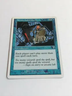 MTG Arcane Laboratory - Seventh (7th) Edition - NM - Vintage Blue - Magic 2001 - Image 2