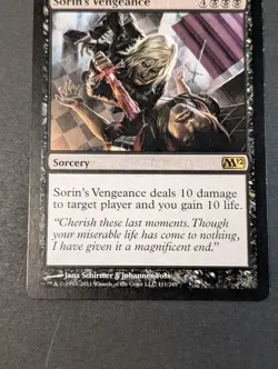 MTG - 1x Sorin's Vengeance - Magic Core Set 2012 - Rare Magic The Gathering #111 - Image 4