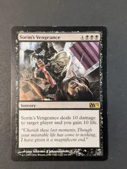 MTG - 1x Sorin's Vengeance - Magic Core Set 2012 - Rare Magic The Gathering #111 - Image 5