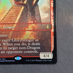 MTG - Glorybringer - Amonkhet - Foil Promo - NM - Magic The Gathering - Full Art - Image 4