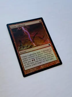 MTG Chain Lightning - Premium Deck Series Fire and Lightning - FOIL - NM - Magic - Image 4