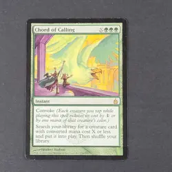 MTG - Chord of Calling - Ravnica City of Guilds, Magic The Gathering - LP Green - Image 2