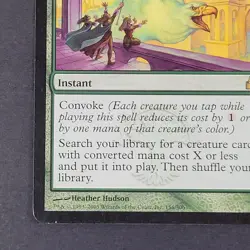 MTG - Chord of Calling - Ravnica City of Guilds, Magic The Gathering - LP Green - Image 3