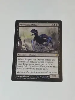 MTG - Phyrexian Delver - Commander 2013 - NM - Rare - Black Magic The Gathering - Image 3
