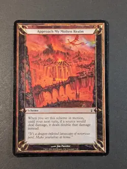 MTG - 1x Approach My Molten Realm - Oversize - LP - Magic the Gathering - #3 - Image 3