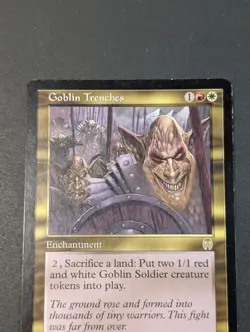 MTG - 1x Goblin Trenches - Apocalypse - MP/HP - Rare - Magic The Gathering #104 - Image 4
