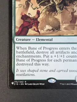 MTG - Bane of Progress - The List: Commander 2015 - NM Pack Fresh - Green Magic - Image 3