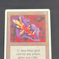 MTG - Crystal Rod - Unlimited Edition - MP - Vintage - Magic The Gathering, SGC1 - Image 4