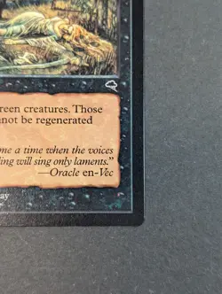 MTG - 1x Perish - The List: Tempest - NM - Black Magic The Gathering - Image 3