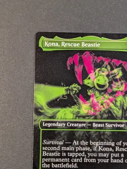 MTG - 1x Kona Rescue Beastie - Duskmourn - NM/LP, Showcase Anime 358 - Image 5