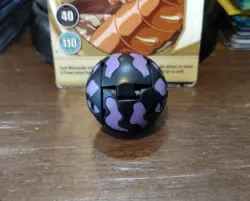 Bakugan Darkus Wormquake 620G Black Battle Brawlers W/ Card! - Image 5