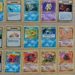Pokemon TCG, Fossil Set, 8 Random card Lot - Common, Uncommon, Rare -Vintage LP - Image 4