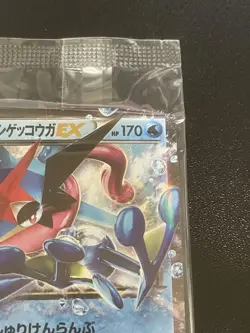 Pokemon card Satoshi Greninja EX Unopened, Excellent Condition, Promo XY Series - Image 5