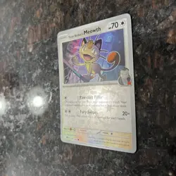 Team Rockets Meowth Sv10 149/182 Reverse Holo Pokemon Trading Card Game | NM - Image 2