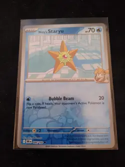 Misty’s Staryu 046/182 Common Regular - Pokemon TCG Destined Rivals NM - Image 1
