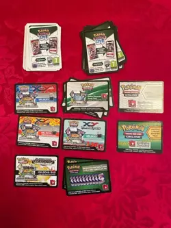 3X UNUSED Pokemon Online Code Card - Pick Your Card, Unused Code Messaged FAST! - Image 1