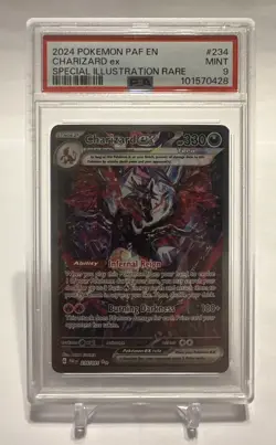 Charizard ex 234/091 PSA 9 Paldean Fates Special Illustration Rare Pokemon Card - Image 1
