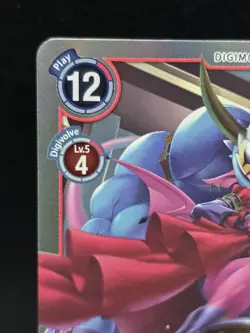 Digimon Card Game Medusamon BT21-029 SR World Convergence Holo Near Mint - Image 4