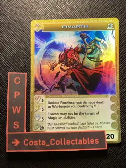 FIVARTH - MAX ENERGY - 5/5/5/20/20 - SUPER - CHAOTIC CARD - CCG - NM - Image 1