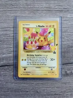 Birthday Pikachu Promo 24 Pokemon Celebrations Classic Collection NM 9 Card Lot! - Image 3