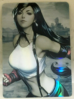Tifa Lockhart Final Fantasy Goddess Story Anime Card - Image 1