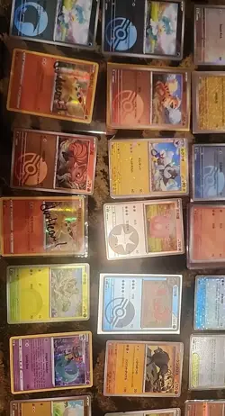 LOT OF BABY SHINY POKEMON, MASTERBALL, AND POKEBALL CARDS - Image 5