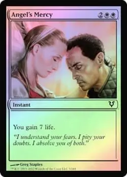 Angel's Mercy FOIL Avacyn Restored NM White Common MAGIC MTG CARD ABUGames - Image 1