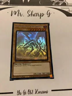 ROTAUGIGER SCHWARZER DRACHE- 1. AUFLAGE GFP2-DE176 DE Yu Gi Oh! CARD GHOST RARE* - Image 2