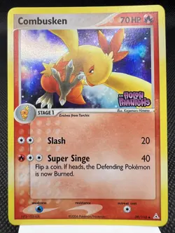 Combusken 39/110 - Reverse Holo - EX Holon Phantoms Pokemon Card NM - Image 1