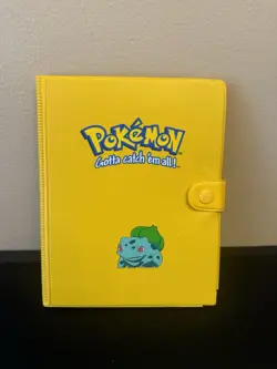 Vintage Pokemon Gotta Catch 'Em All! Bulbasaur Pokemon Card Binder - Image 1