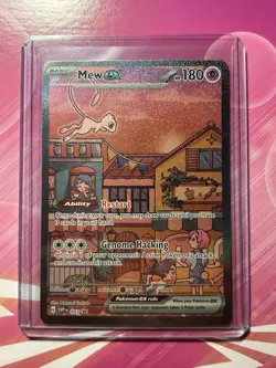 Mew ex 053 Sv: Scarlet & Violet 151 Ultra Premium Collection Promo Card! - Image 1