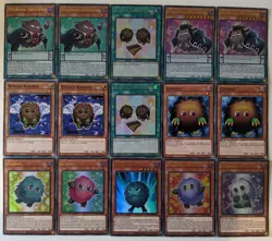 YuGiOh 15 Card Kuriboh Set/Lot - Image 1