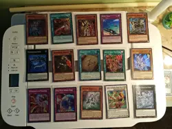 Yu-Gi-Oh 24 Super Rare Mixed Card lot. All Light Played Or Better - Image 1