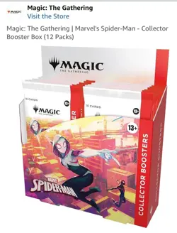 Magic: The Gathering Marvel’s Spider-Man Collector Booster Box Display PRESALE ✅ - Image 1