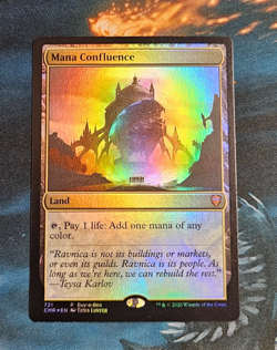 Mana Confluence, Foil, NM, Commander Legends, Promo, Magic, MTG - Image 1