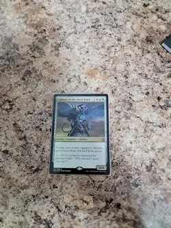 MTG ~ Magic The Gathering FOIL Sphinx of the Steel Wind ~ Eternal Masters NM - Image 1