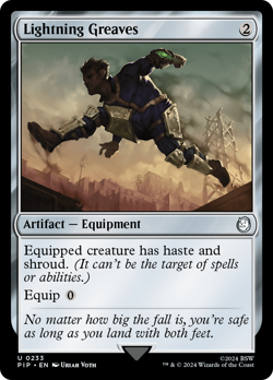 Lightning Greaves #233 | Near Mint | Fallout Magic MTG - Image 1