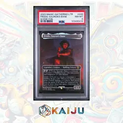 2023 Magic The Gathering LOTR Frodo, Sauron's Bane Scene Foil PSA 8 #448 MTG - Image 1