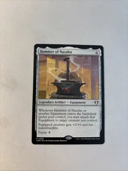 Hammer of Nazahn Commander Masters Regular - Image 1