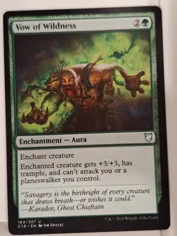 Vow of Wildness - Commander: 2018 - Magic the Gathering MTG Nice! - Image 1