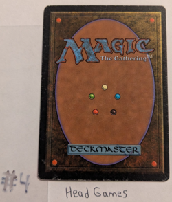 1x Bazaar of Baghdad - HP crease damaged - Arabian Nights - Magic Gathering MTG - Image 2