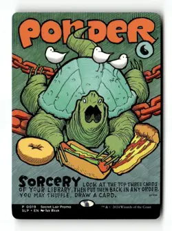 MTG | Ponder | SLP | Regular | Moderately Played | English - Image 1