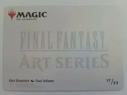 MTG Vivi Ornitier Art Series 17/53 Magic Final Fantasy MINT PACK FRESH - Image 2