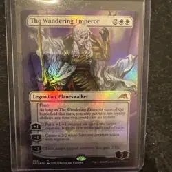 The Wandering Emperor (Borderless) Kamigawa: Neon Dynasty Foil - Image 1