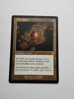 Magic: The Gathering Mox Amber Retro Frame BRO Regular - Image 1