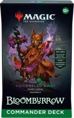 Magic: The Gathering Bloomburrow - SQUIRRELED AWAY Commander Deck Sealed - Image 1